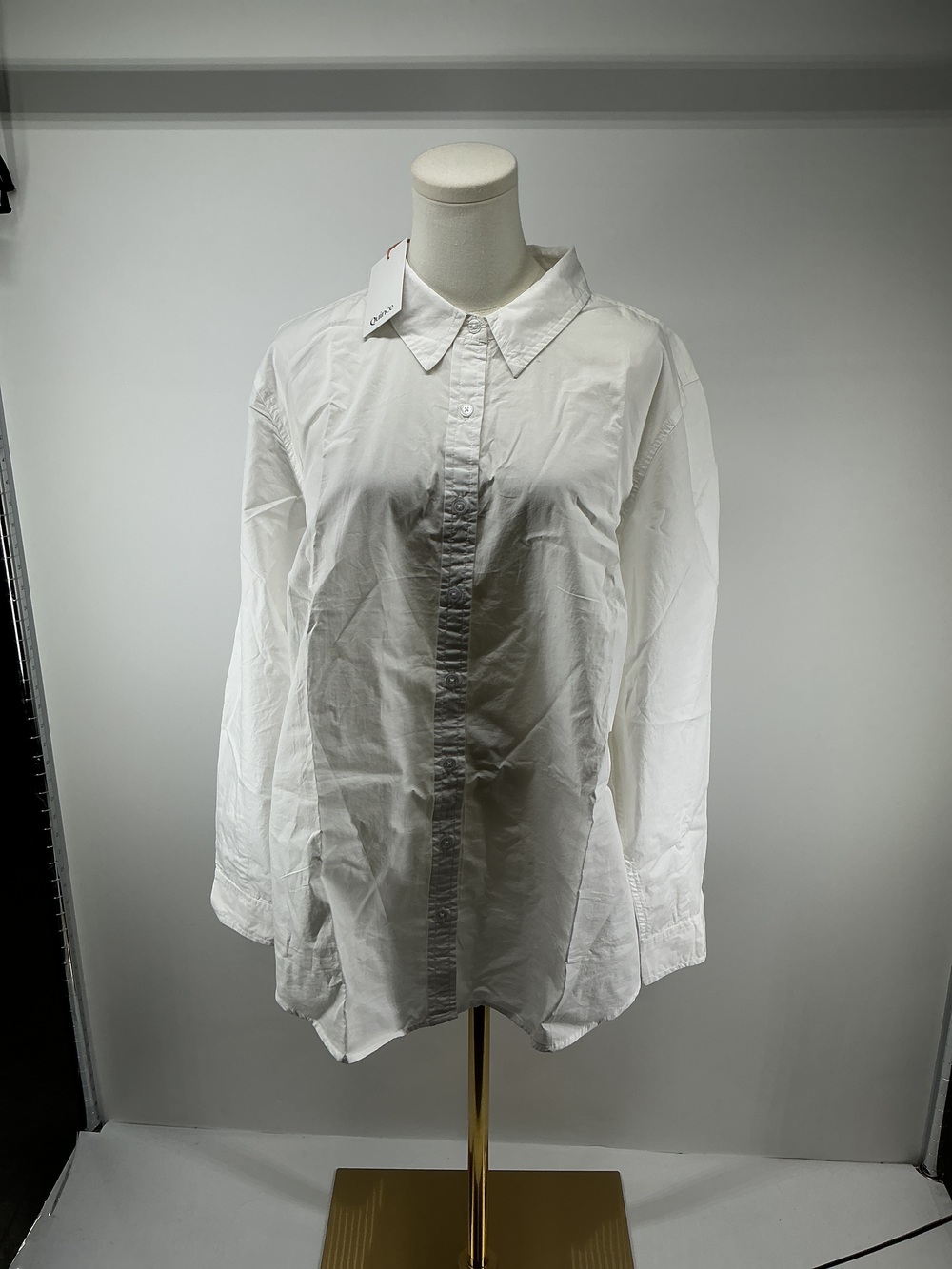 100% Organic Cotton Poplin Long Sleeve Shirt